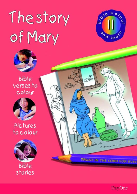 Bible Colour and learn: 11 Mary cover image