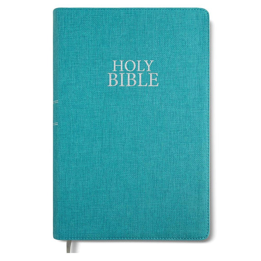 Niv Luxury Holy Bible Turquoise cover image