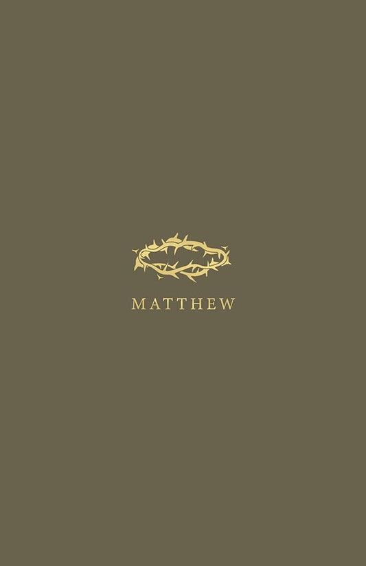 Matthew (In the Word Bible Journal) | Gospel of Matthew Devotional Writing Workbook with Chapter Reflections & Scripture Writing Layout | Reformation Heritage cover image