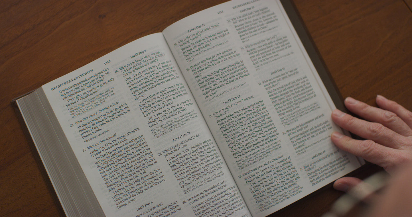 ESV Bible with Creeds and Confessions (TruTone over Board, Brown)