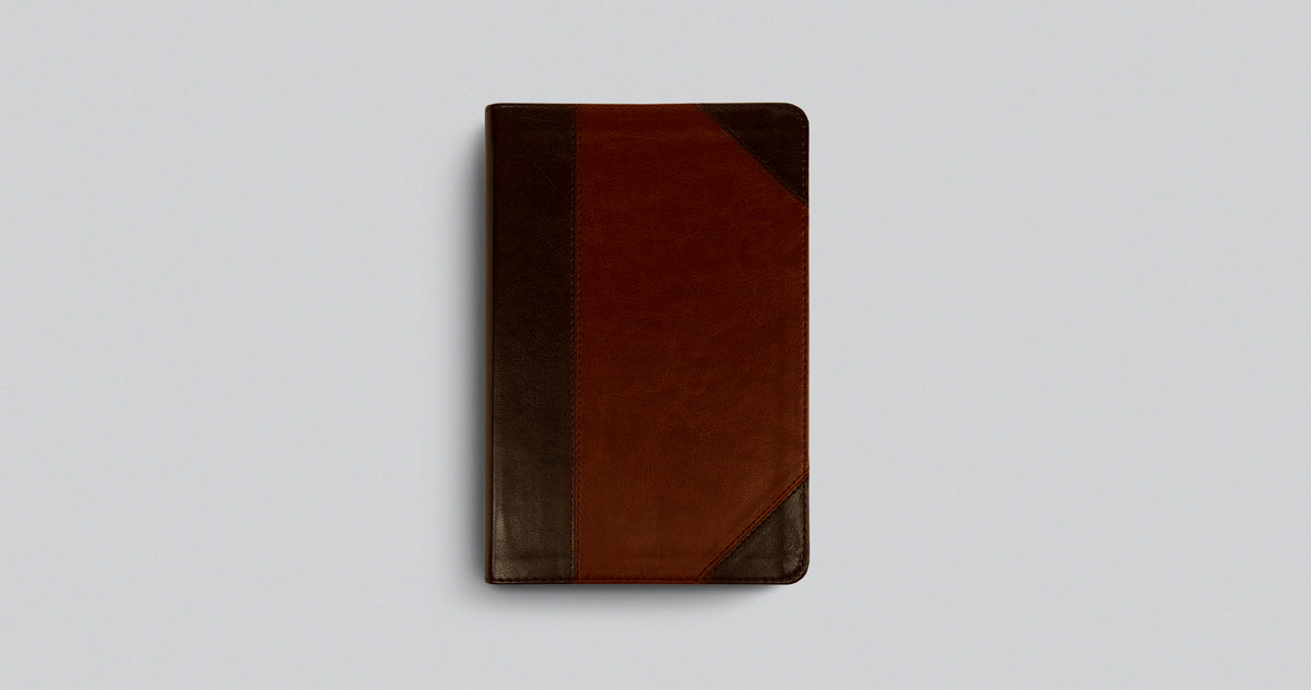ESV Student Study Bible (TruTone, Brown/Cordovan, Portfolio Design)