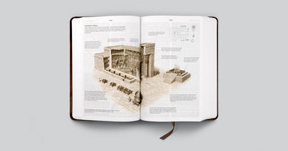 ESV Student Study Bible (TruTone, Brown/Cordovan, Portfolio Design)