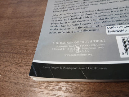 Duties of Christian Fellowship (Puritan Paperbacks) (Slight Damage - cover bent)