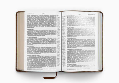 ESV Personal Reference Bible (TruTone, Deep Brown, Royal Crown Design)
