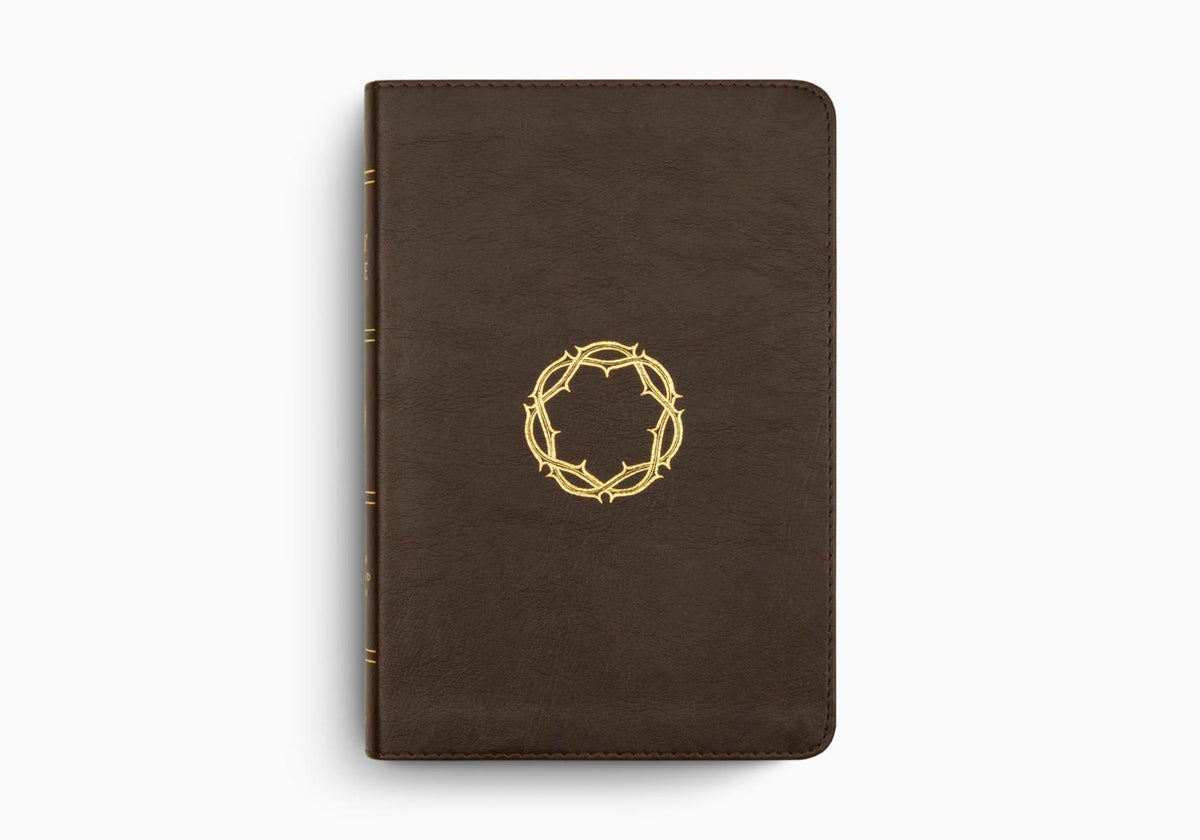 ESV Personal Reference Bible (TruTone, Deep Brown, Royal Crown Design)