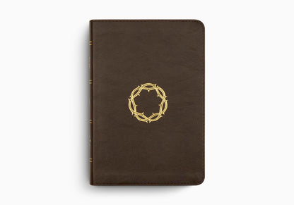 ESV Personal Reference Bible (TruTone, Deep Brown, Royal Crown Design)