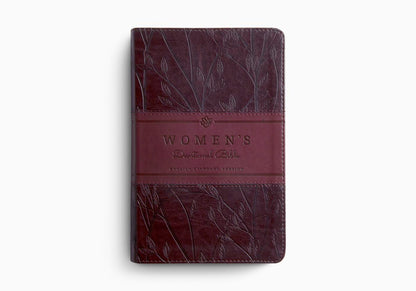 ESV Women's Devotional Bible (TruTone, Burgundy, Birch Design)