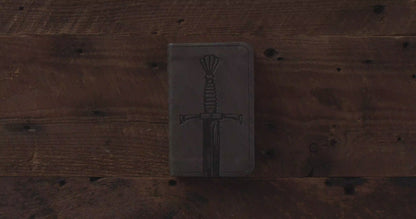 ESV Vest Pocket New Testament with Psalms and Proverbs (TruTone, Silver Sword)